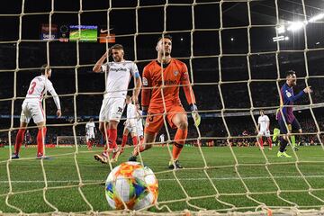 6-1. Leo Messi marcó el sexto gol.