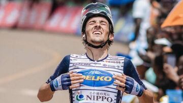 Triunfo ex¨®tico de Jos¨¦ Manuel D¨ªaz en el Tour de Ruanda