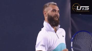 Está completamente loco: Paire se inventa un golpe en el tenis