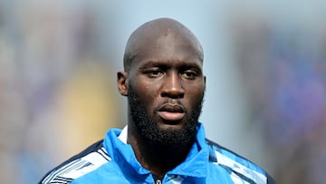 Soccer Football - Serie A - Como v Napoli - Stadio Giuseppe Sinigaglia, Como, Italy - February 23, 2025 Napoli's Romelu Lukaku before the match REUTERS/Daniele Mascolo