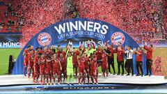 El Bayern de Munich, campeón de la Supercopa de Europa.