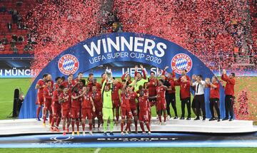 El Bayern de Munich, campeón de la Supercopa de Europa.