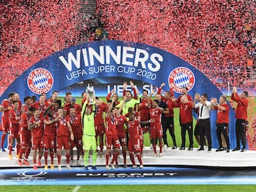 El Bayern de Munich, campeón de la Supercopa de Europa.