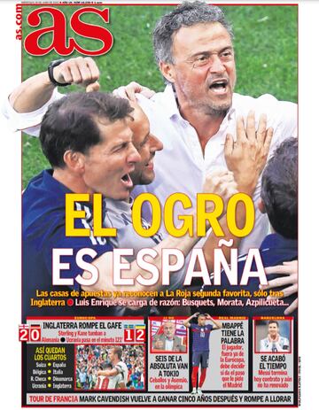 Las portadas de AS de junio