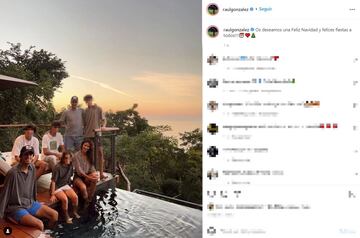 Messi, Vinicius, Courtois... stars enjoy their Christmas holidays