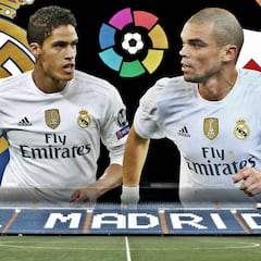 El Madrid con Pepe y Varane: 44 goles encajados en 40 partidos