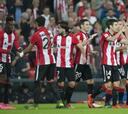 El Athletic arrolla al Sporting y se pone a dos puntos de Europa