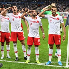 La UEFA investigará los saludos militares de los jugadores turcos