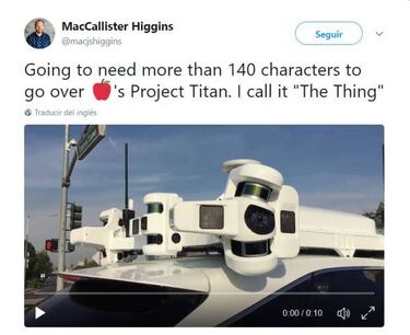 Project Titan, los planes de Apple para los coches autónomos