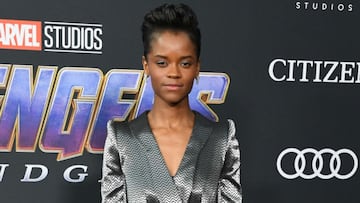 Letitia Wright asiste al estreno mundial de la película de Walt Disney Studios Motion Pictures "Vengadores: Endgame" en el Centro de Convenciones de Los Ángeles el 22 de abril de 2019 en Los Ángeles, California.