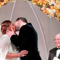 Así fue la boda de Serena Williams y Alexis Ohanian