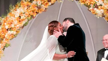 As&iacute; fue la boda de Serena Williams y Alexis Ohanian