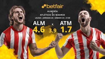 UD Almería vs. Atlético de Madrid: horario, TV, estadísticas, clasificación y pronósticos