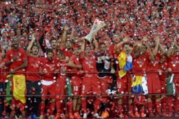 Sevilla se convirtió en Bicampeón de la Europa League, al vencer en la Final al Dnipro. El cuadro Andaluz hace una hegemonía en este certamen.