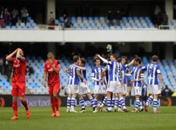Celebración de la Real Sociedad. 