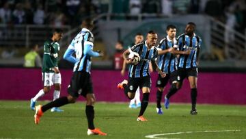 Sigue en vivo online la retransmisión del Palmeiras vs Gremio, partido de vuelta de cuartos de final de la Copa Libertadores, hoy, 27 de agosto, en As.com.