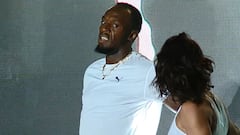 La exhaustiva rutina que dejó agotado a Usain Bolt en Santiago