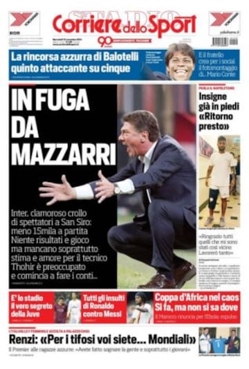 Portadas de la prensa deportiva