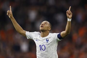 France captain Mbappé scored twice against the Netherlands in Amsterdam to secure his country's place at Euro 2024.
