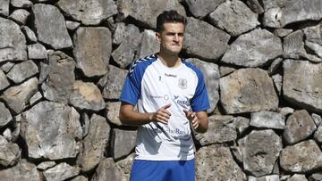 Juan Villar, jugador del Tenerife.