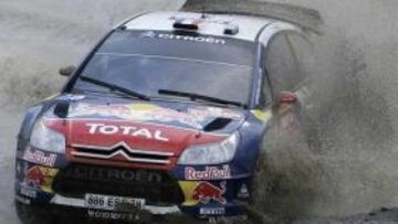 Loeb es líder y toma ventaja en la lucha por el título