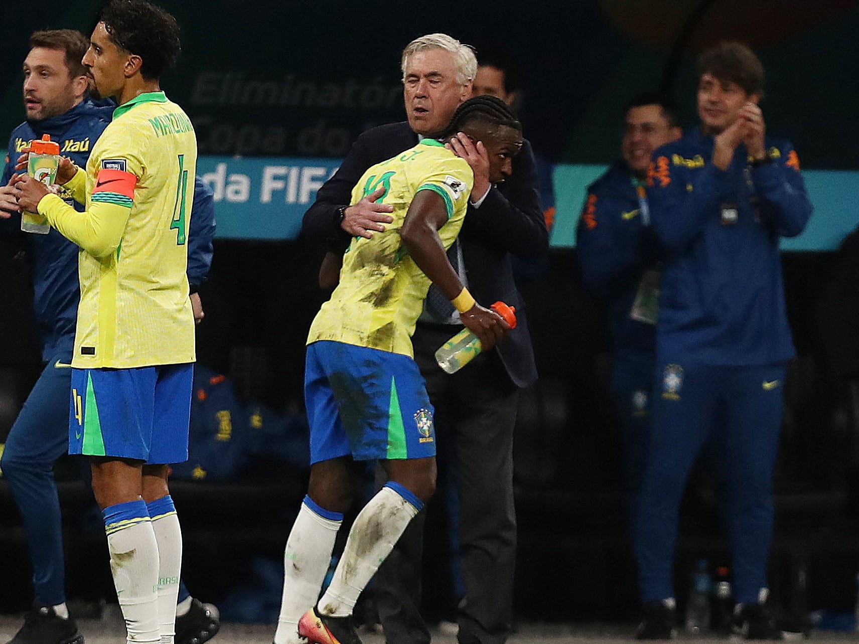 Vinicius alucina con Ancelotti 