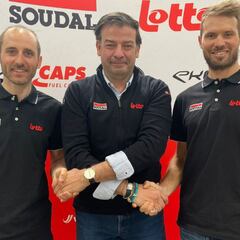 Carlos Barbero regresa al pelotón en el Lotto-Soudal