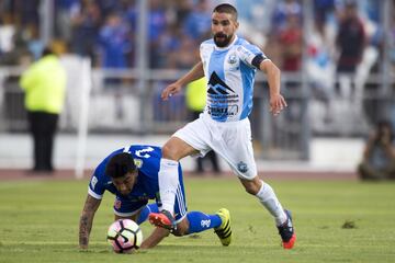 Clave en la resolución del campeonato en favor de la U, tras el tanto del empate que logró ante Colo Colo, en el Monumental.