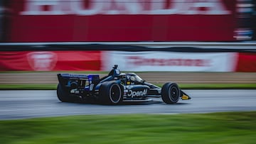 Álex Palou, con el Chip Ganassi en Mid-Ohio.