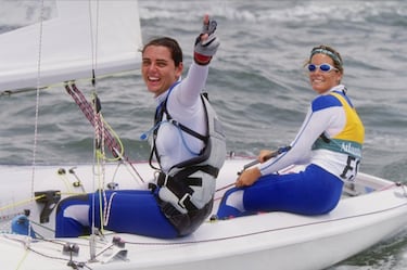 Zabell volvió a lograr el oro olímpico en 470 en los siguientes Juegos, los de Atlanta 1996, pero esta vez con Begonya Via Dufresne. También ganaron los Mundiales de 1995 y 1996 y el Europeo de 1994. Zabell, que fue la primera vicepresidente del COE, fue nombrada en 1994 regatista mundial del año por la Federación Internacional.