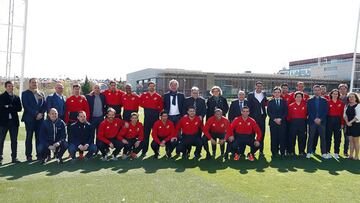 Raúl, Alonso y Valdés comienzan el curso de entrenadores