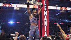 Bianca Belair, en WrestleMania 37.