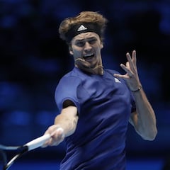 Zverev será el rival de Djokovic en semifinales de las ATP Finals