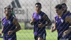 Enzo Pérez, lesionado, no será de la partida ante Vélez