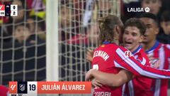 La Araña está a nivel súper élite mundial: el 0-2 de Julián Álvarez es poesía