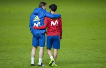 Lopetegui e Isco 