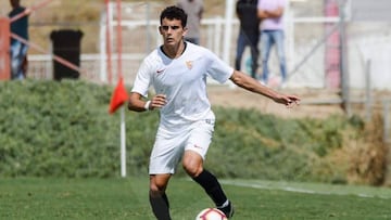 Pablo P&eacute;rez, en su etapa en el juvenil.