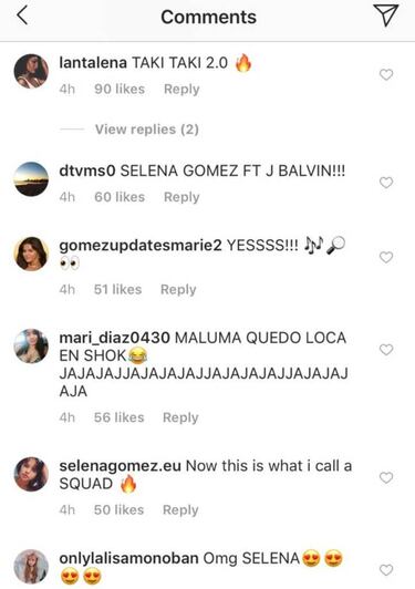 Se reveló que J Balvin y Selena Gómez lanzarán colaboración