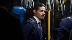 El mensaje del Bayern para James: "Suerte en Rusia 2018"