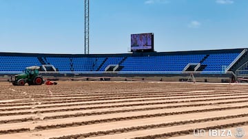 Cuenta atrás para terminar de transformar el estadio de Can Misses