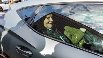 El presidente del FC Barcelona, Joan Laporta, a su salida a la Ciutat de la Justicia, a 12 de diciembre de 2025, en Barcelona, Catalunya (España). El presidente del FC Barcelona, Joan Laporta, y los exentrenadores, Luis Enrique Martínez y Ernesto Valverde, declaran como testigos ante la instructora del 'caso Negreira', que investiga los presuntos pagos del club blaugrana al exvicepresidente del Comité Técnico de Árbitros (CTA) José María Enríquez Negreira y a su hijo Javier.
12 DICIEMBRE 2025
Alberto Paredes / Europa Press
12/12/2025