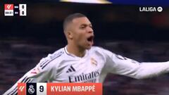 ¡Boooooommm! Mbappé pone el Bernabéu patas arriba con un golazo increíble