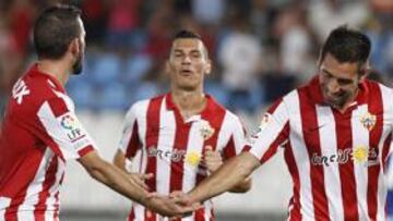 <b>GOLEADOR. </b>Charles abrió el marcador para los rojiblancos en el minuto 9 después de un certero remate.