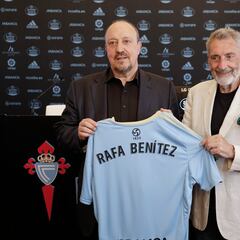 Benítez ‘raja’ del Celta en Inglaterra