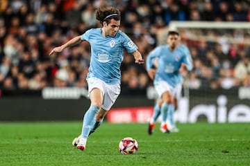 Miguel Rodríguez, durante su etapa en el Celta.