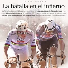 Van der Poel-Pogacar, una rivalidad para la historia que llega a Roubaix
