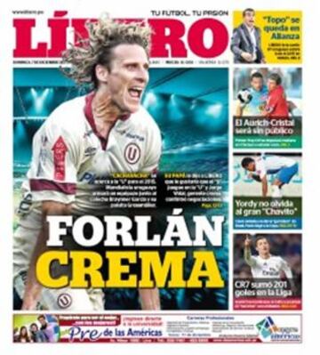 Portadas de la prensa deportiva