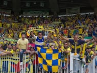 Afición del Cádiz.