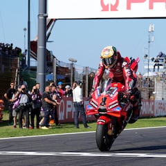 Bagnaia: “No habría aceptado acabar segundo”