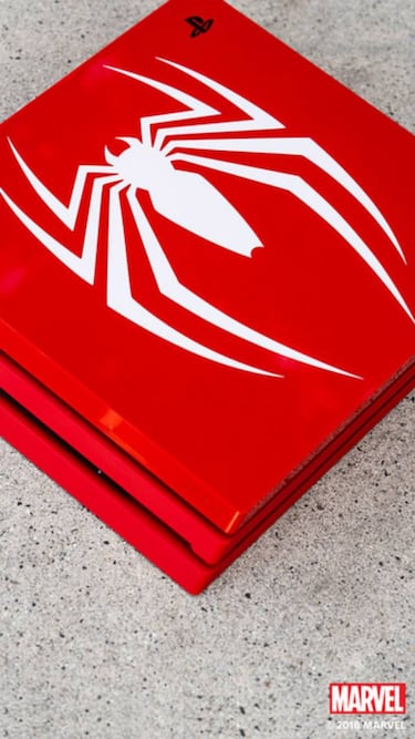Rojo pasión: Mostrada la PS4 Pro edición Marvel’s Spider-Man